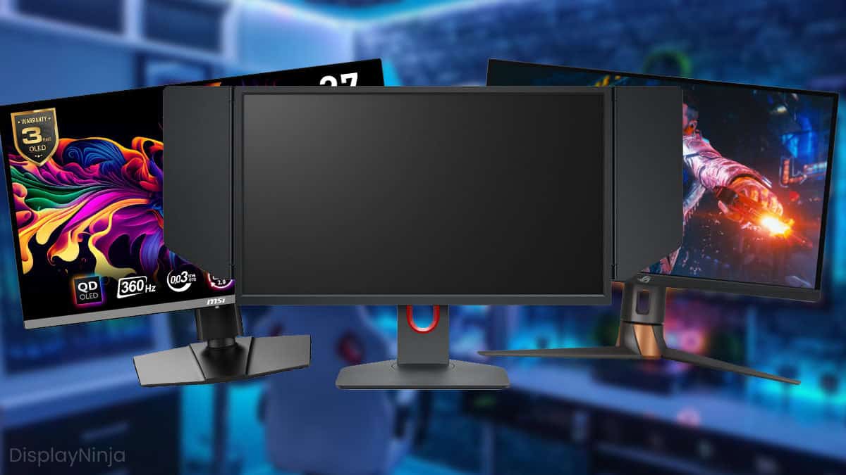 Best 360Hz Monitors