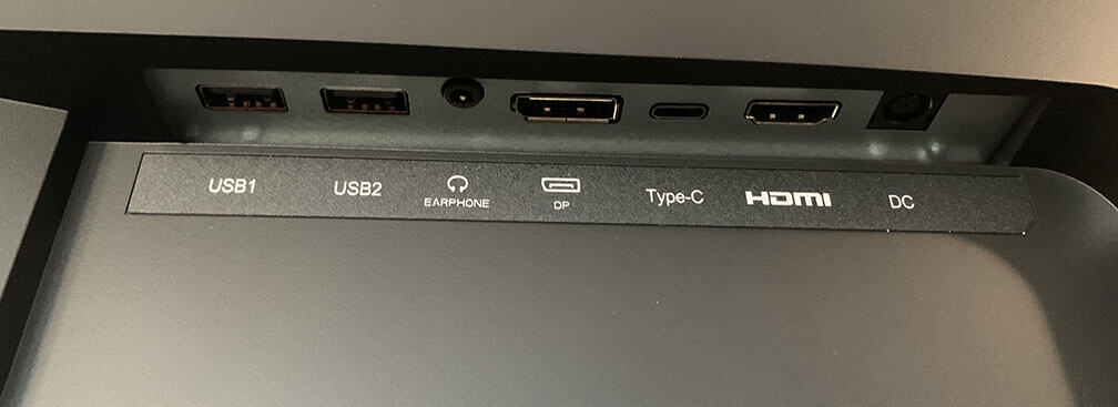 KTC A32Q8 Ports