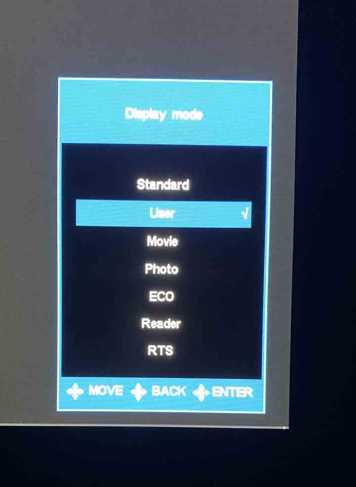KTC G27P6S OSD Shortcut 10