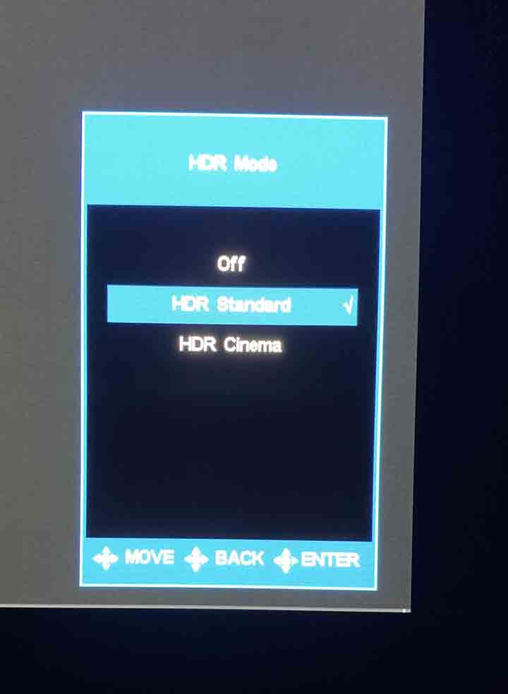 KTC G27P6S OSD Shortcut 2
