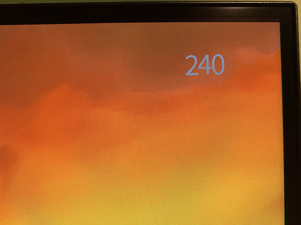 KTC G27P6S Refresh Rate Tracker