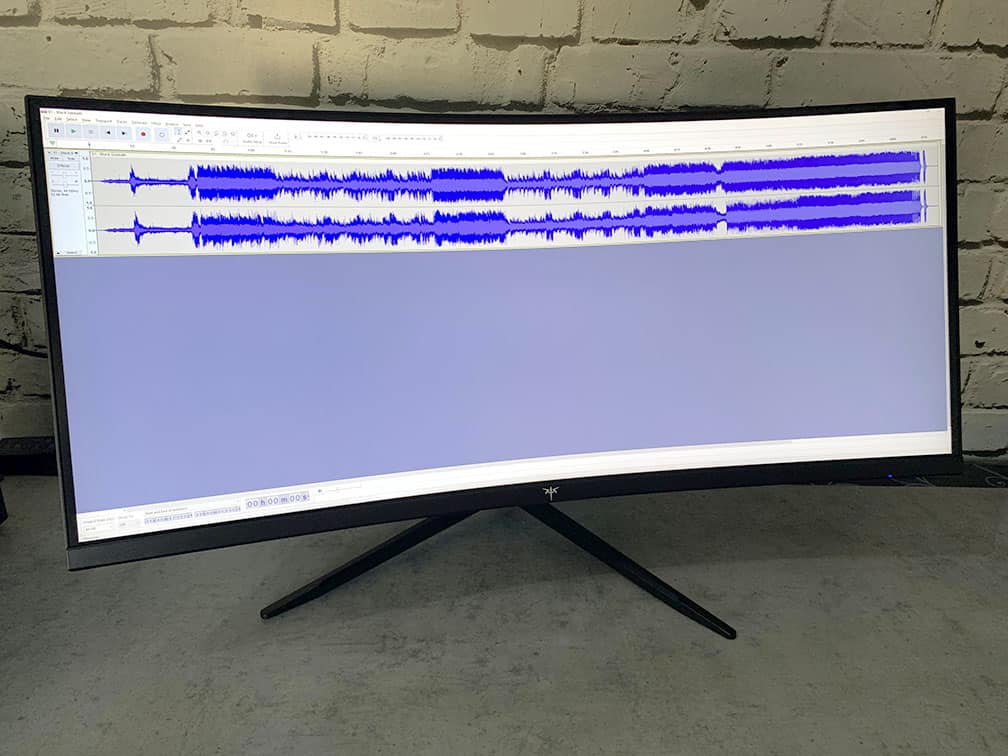 KTC H34S18S Audio Editing