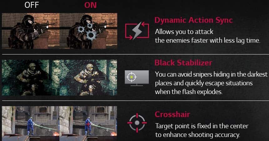lg gaming features