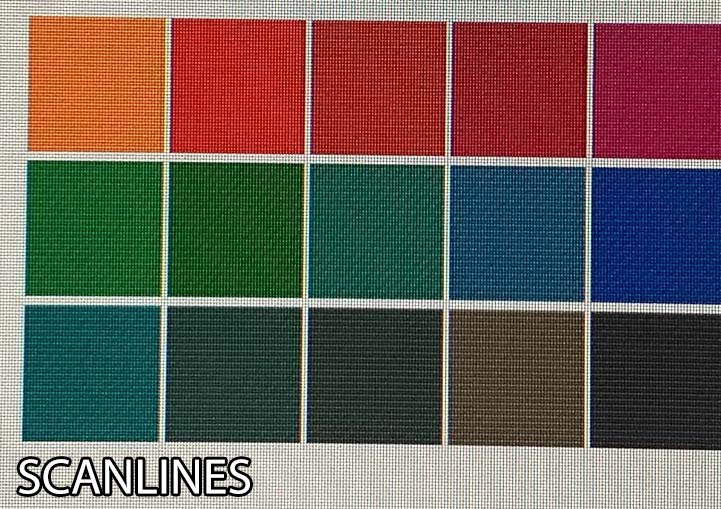 Monitor Scanlines