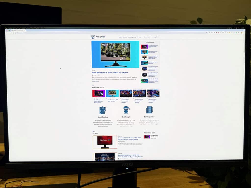 MSI MPG 272URX Preview
