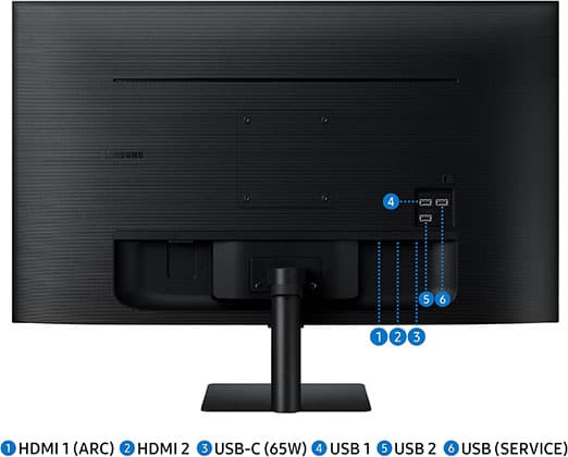 Samsung M70D 43 inch Monitor Design