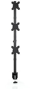 VIVO Stand V003V Triple Vertical Monitor Mount